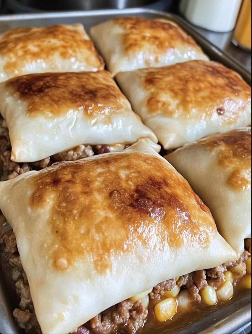 Loaded Cheesy Pocket Tacos Share