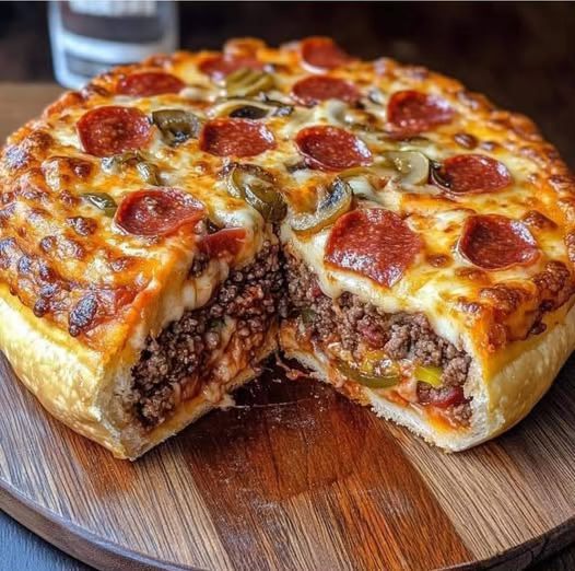 Chicago-Style Deep Dish Pizza