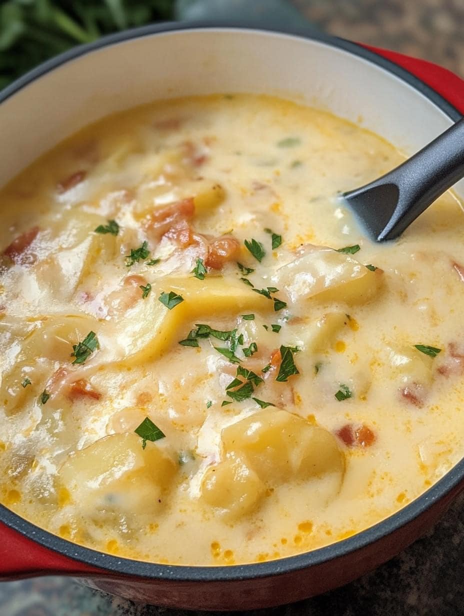 LOADED BAKED POTATO SOUP Share