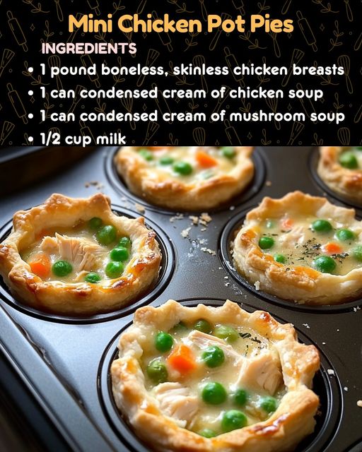 Mini Chicken Pot Pies