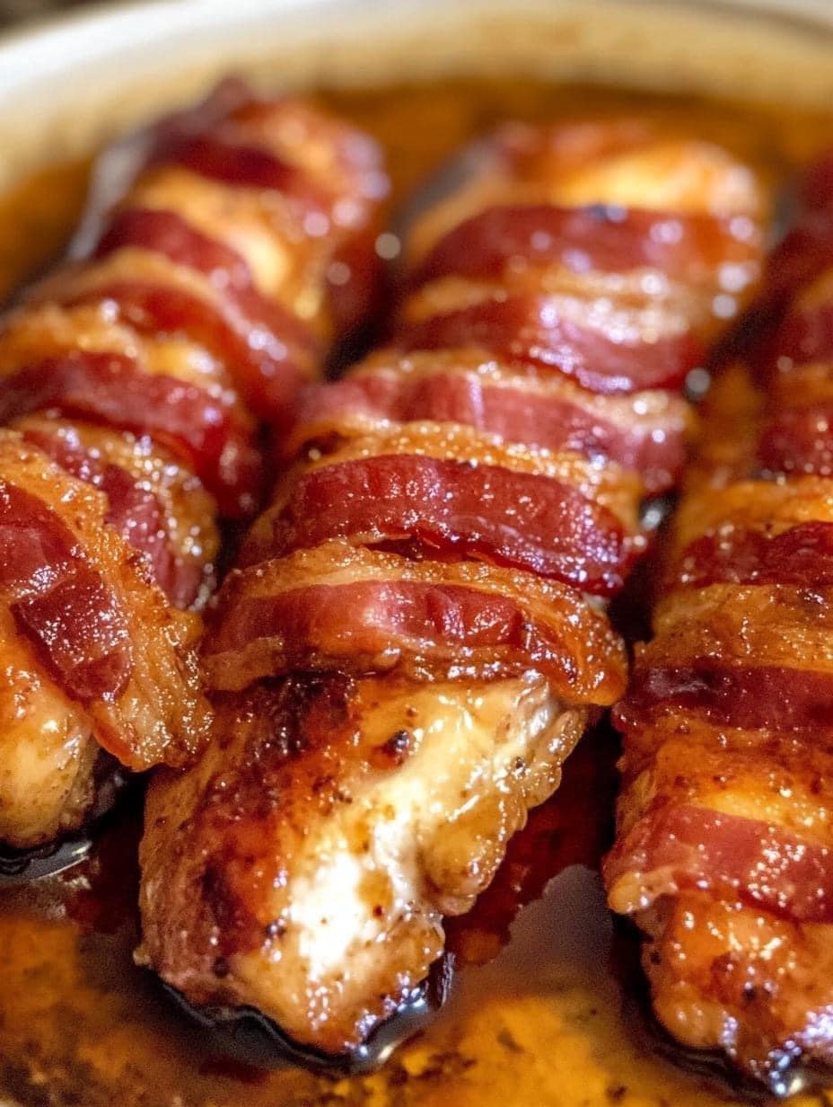 Bacon Wrapped Chicken Tenders Share