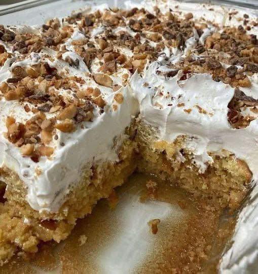 Toffee Butterscotch Cake Share