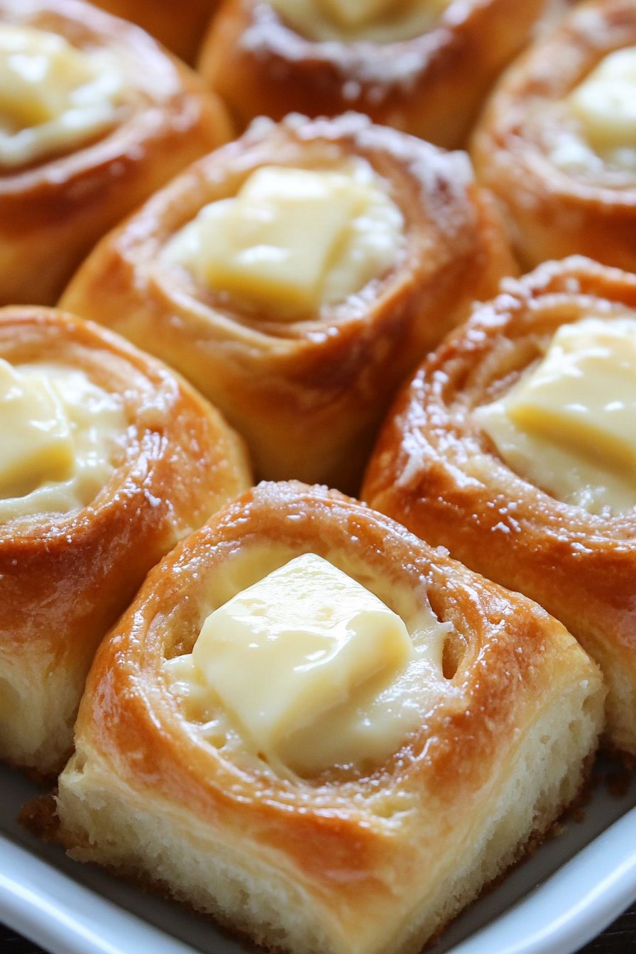 Sweet Roll Cheesecake Danishes