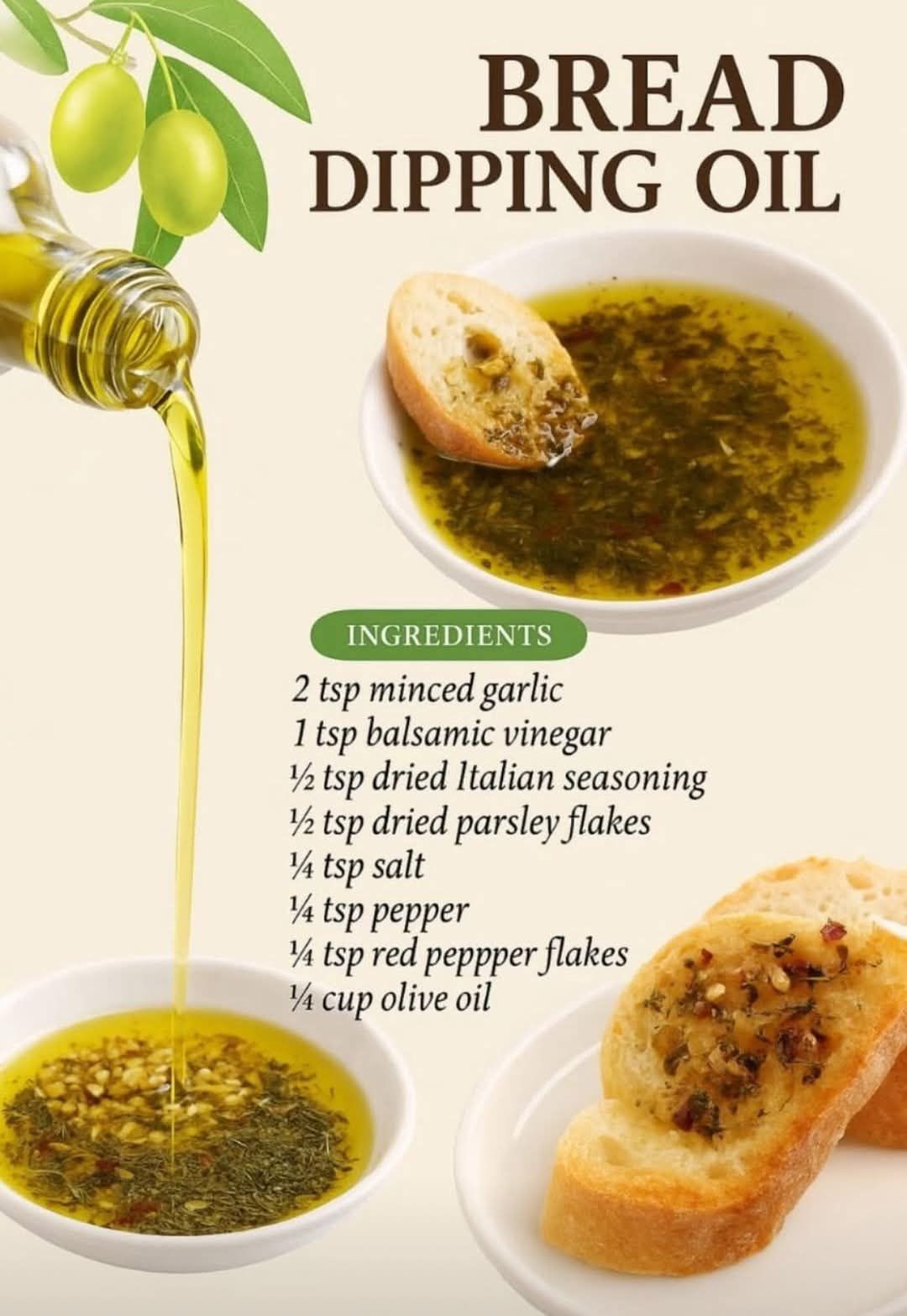Bread Dipping Oil