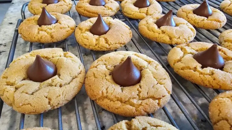 Peanut Butter Hershey’s Kiss Cookies