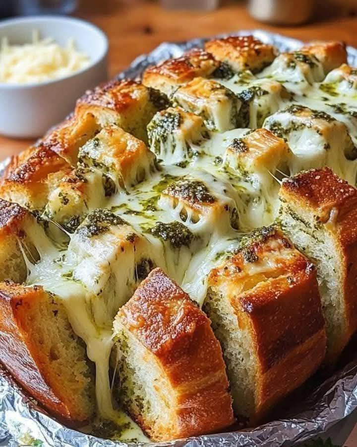 Pull-Apart Cheese Bread