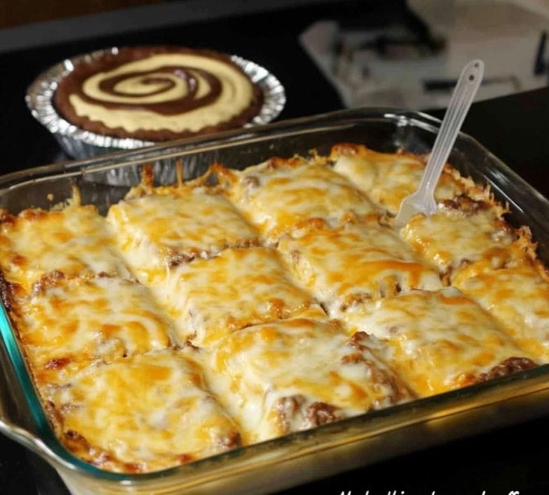 Cowboy Meatloaf and Potato Casserole