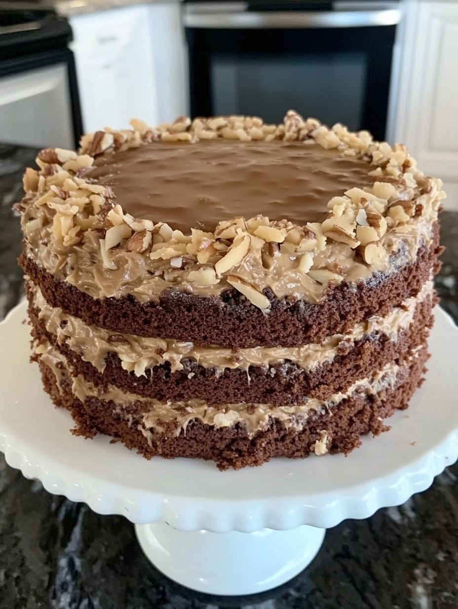 GERMAN CHOCOLATE CAKE