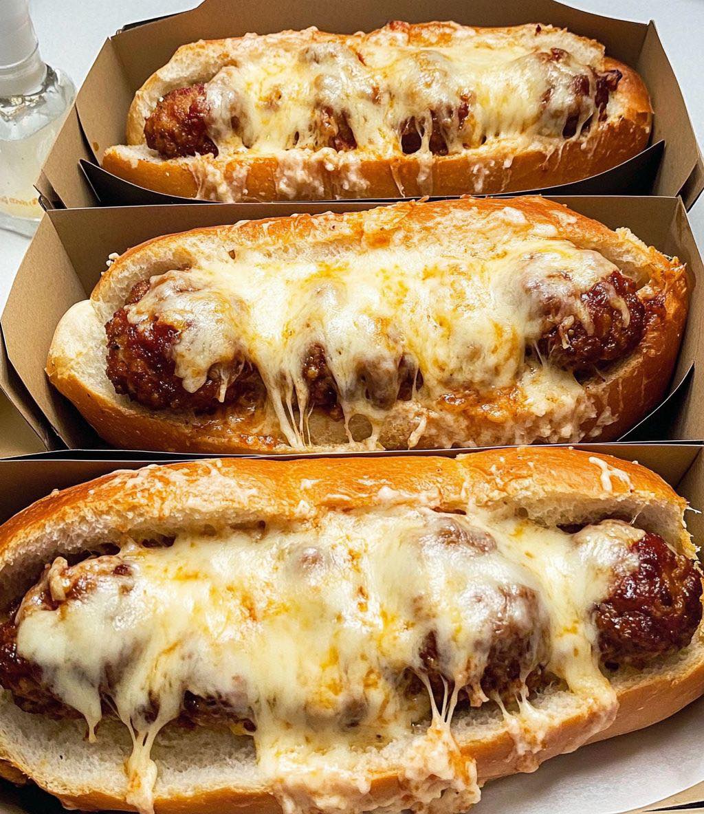Meatball Boats Delicious