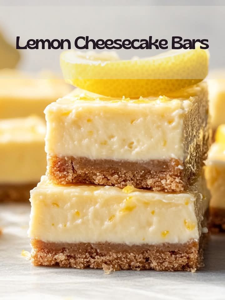 Lemon Cheesecake Bars