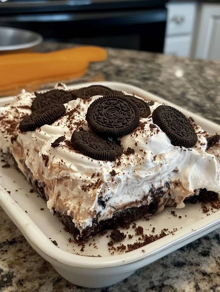 amazing Bake Oreo Chocolate Lasagna