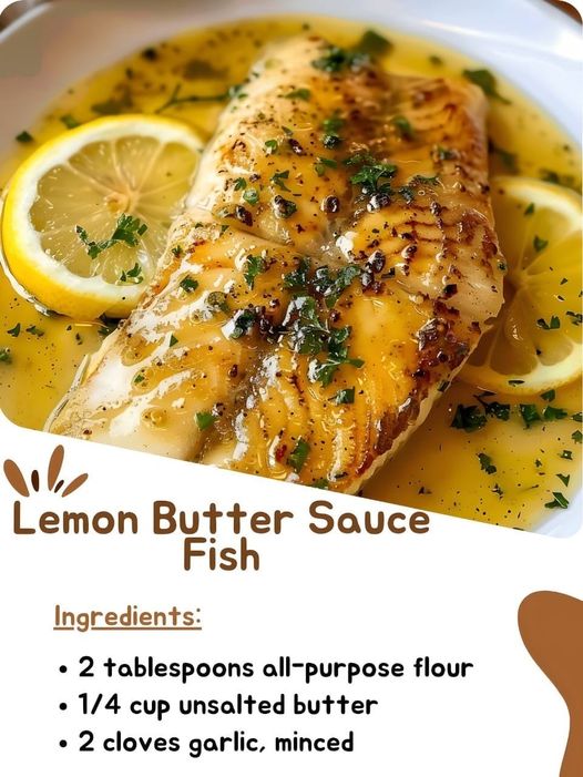 Lemon Butter Sauce Fish