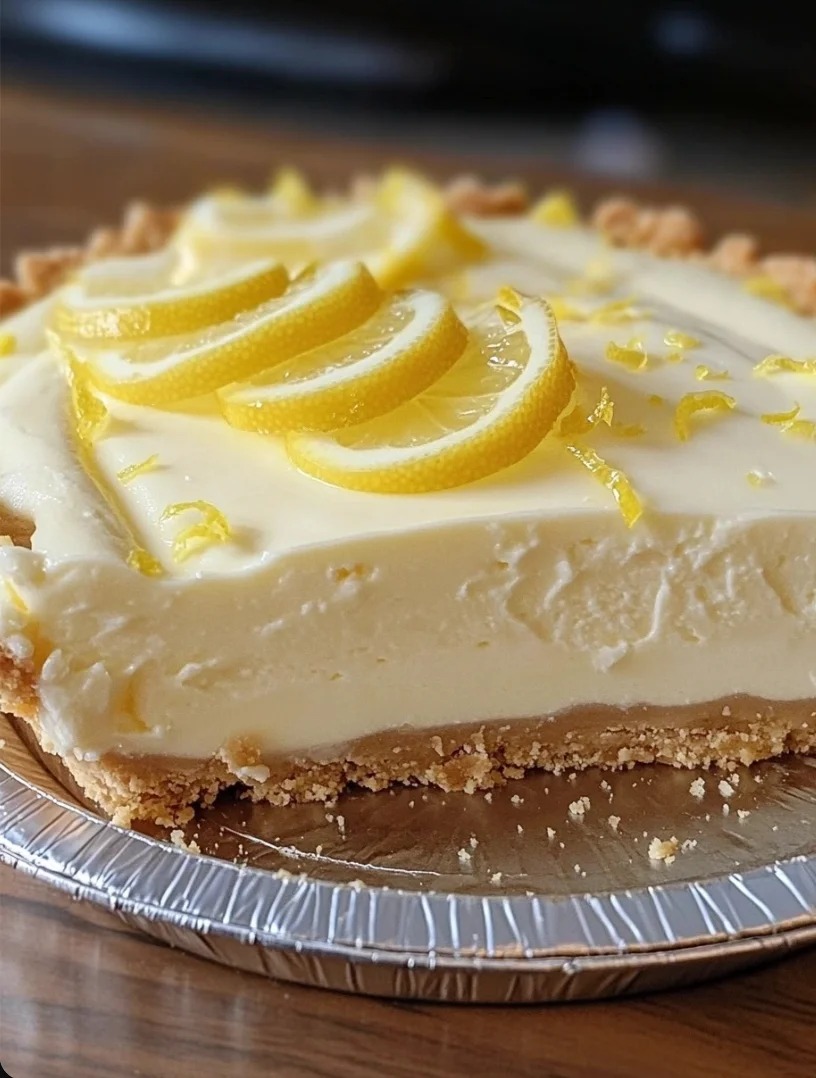 Best Cream Cheese Lemonade Pie