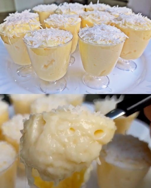 Mix 4 Ingredients: Simple and Easy Creamy Dessert
