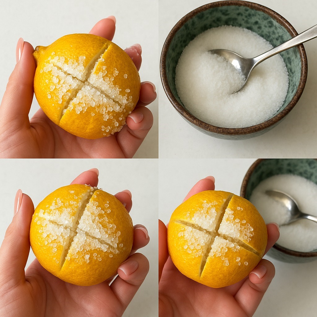 Grandma’s Secret: Salt on a Cross-Cut Lemon – Find Out What It’s For