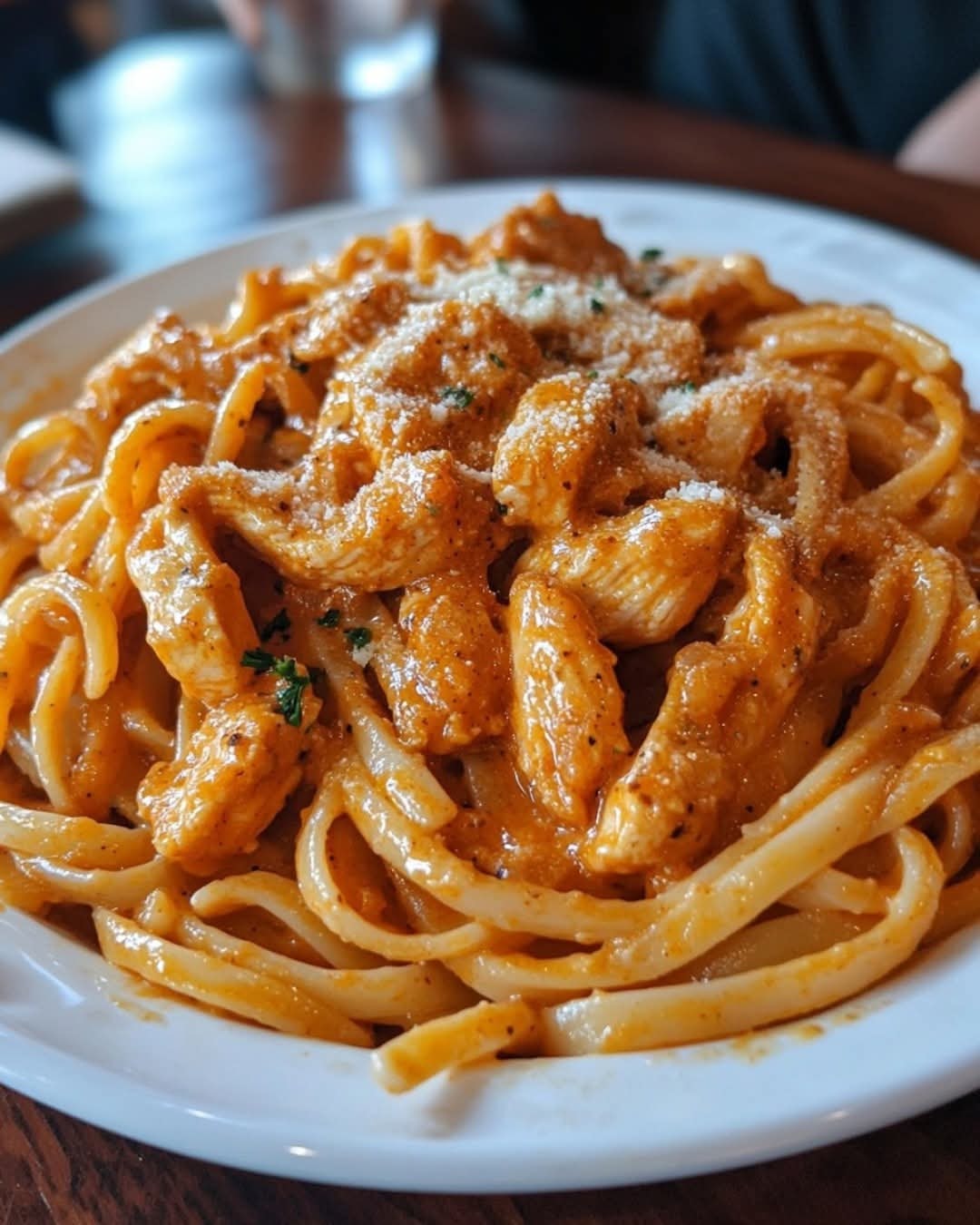 Creamy Cajun Chicken Linguine