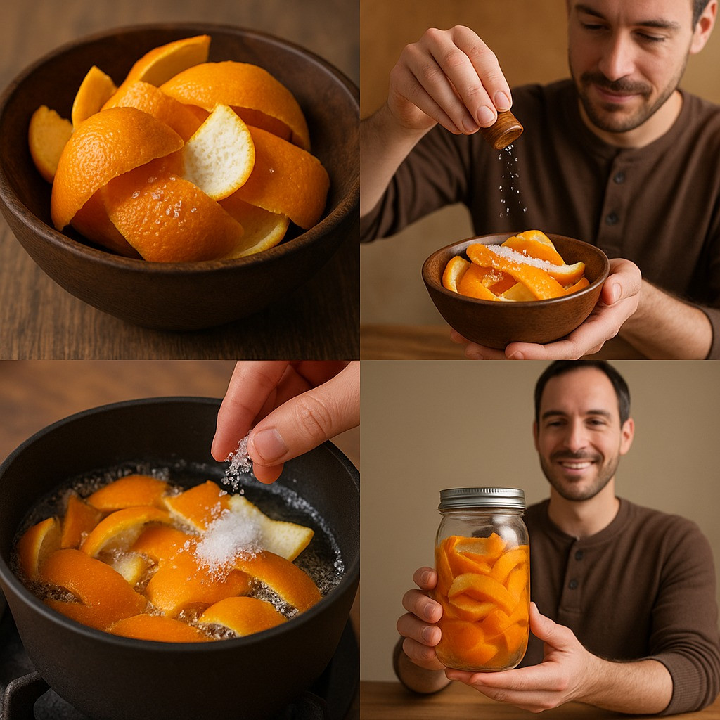 Surprising Ways Salt and Orange Peels Can Enhance Your Home and Health