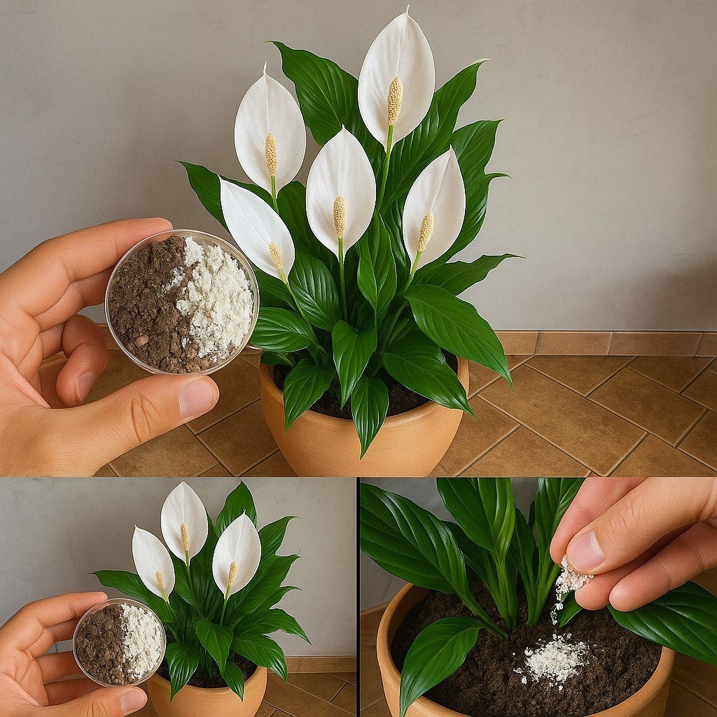 Peace Lily: Only With This Ingredient It Blooms for Up to 10 Years in a Row