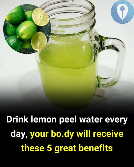 Lemon peel contains many nutrients, is good for health, and can be used in cooking or making drinks