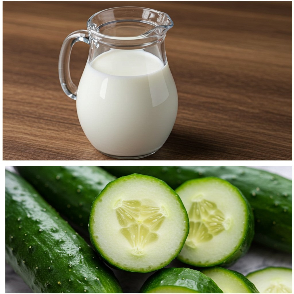 Water cucumbers with this liquid and they will grow unexpectedly at night