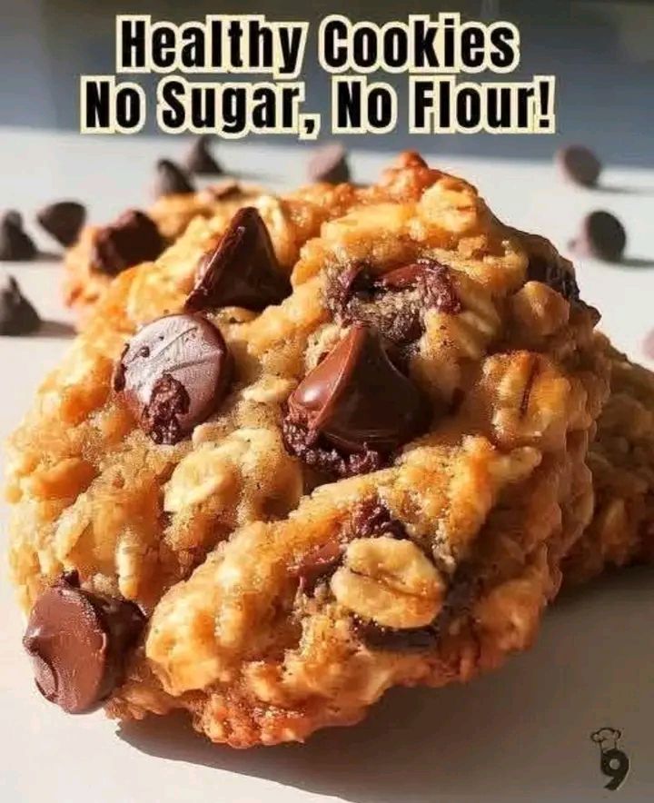 HEALTHY COOKIES _ NO SUGAR! NO FLOUR!