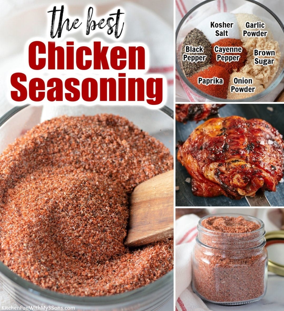 CHICKEN SEASONING – Best Chicken Rub EVER!!