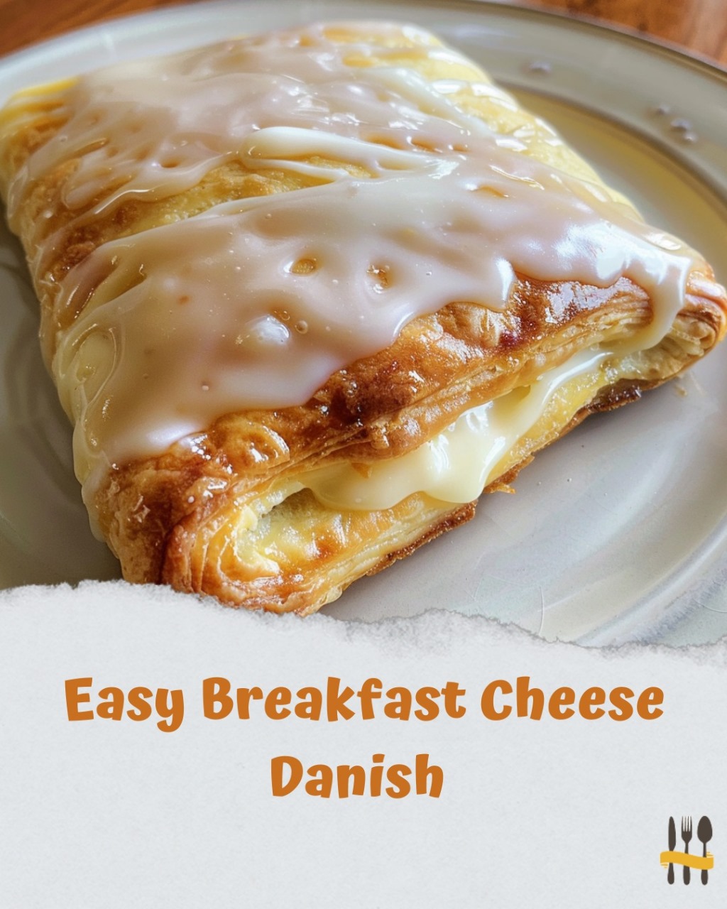 Easy Breakfast Cheese Danish