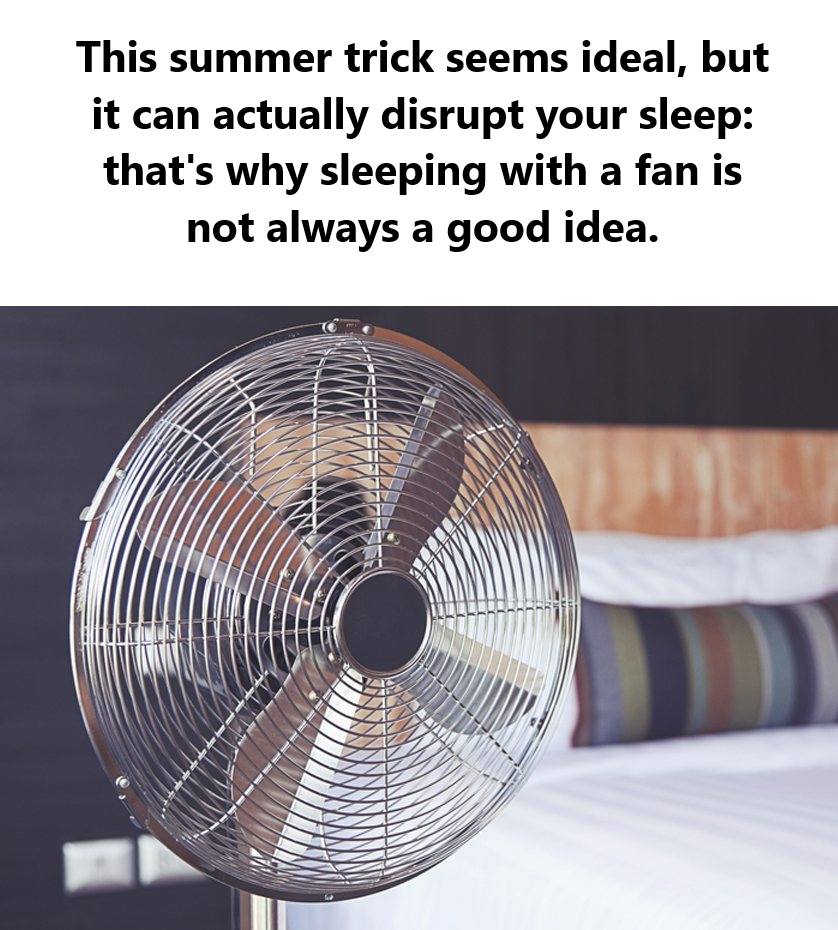 Is sleeping with a fan bad for you?