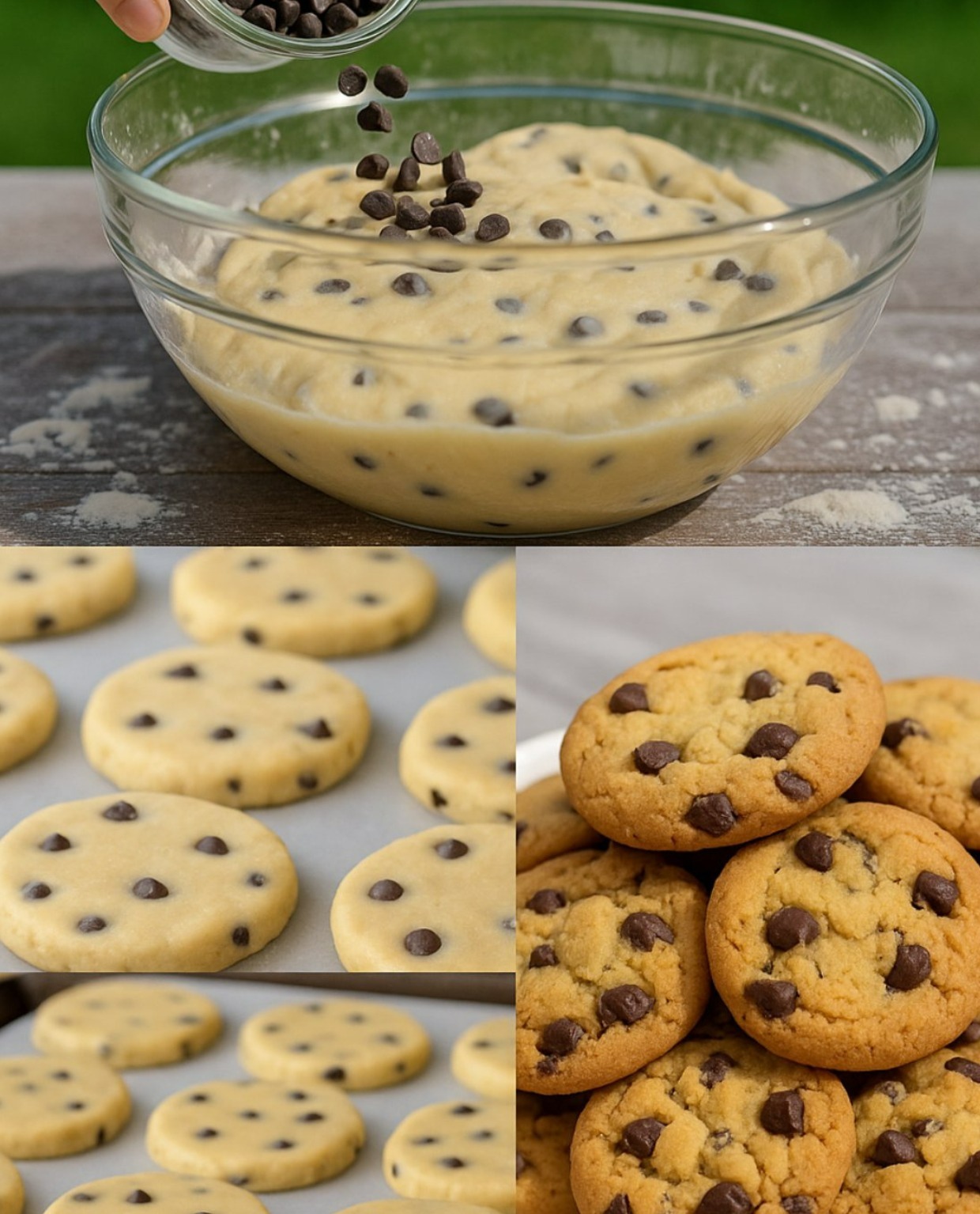 COOKIES WITH CHOCOLATE CHIPS