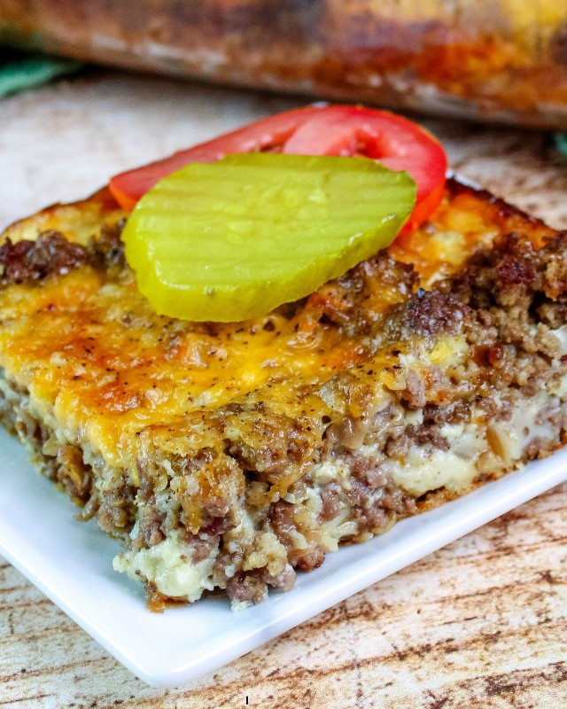 I just made your Mom’s Cheeseburger Pie for the first time and it was a big hit wit