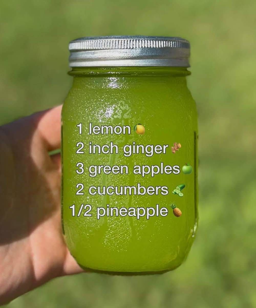 Lemon juice, honey, onion and grated ginger