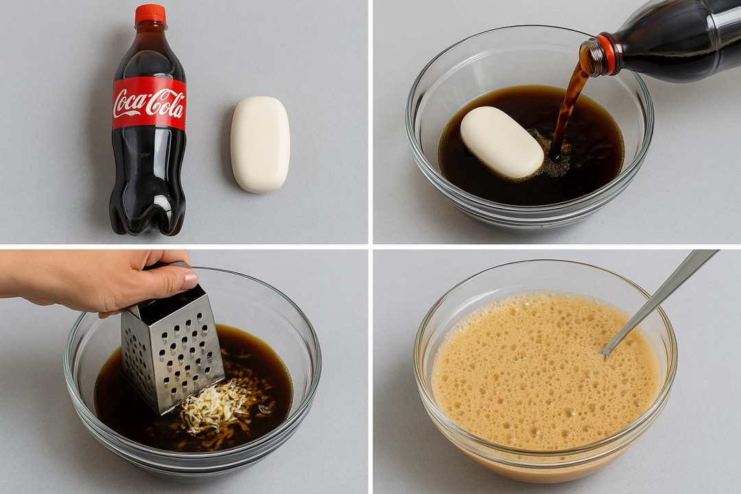 Unleash the Cleaning Power of Coca-Cola and Soap