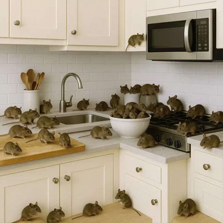 Why do I have a mouse infestation at home and how do I keep them away?