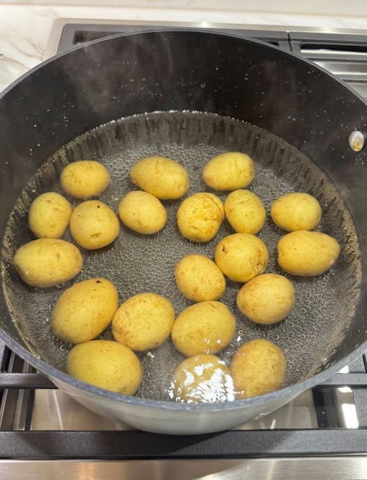 Oven Smashed Potatoes