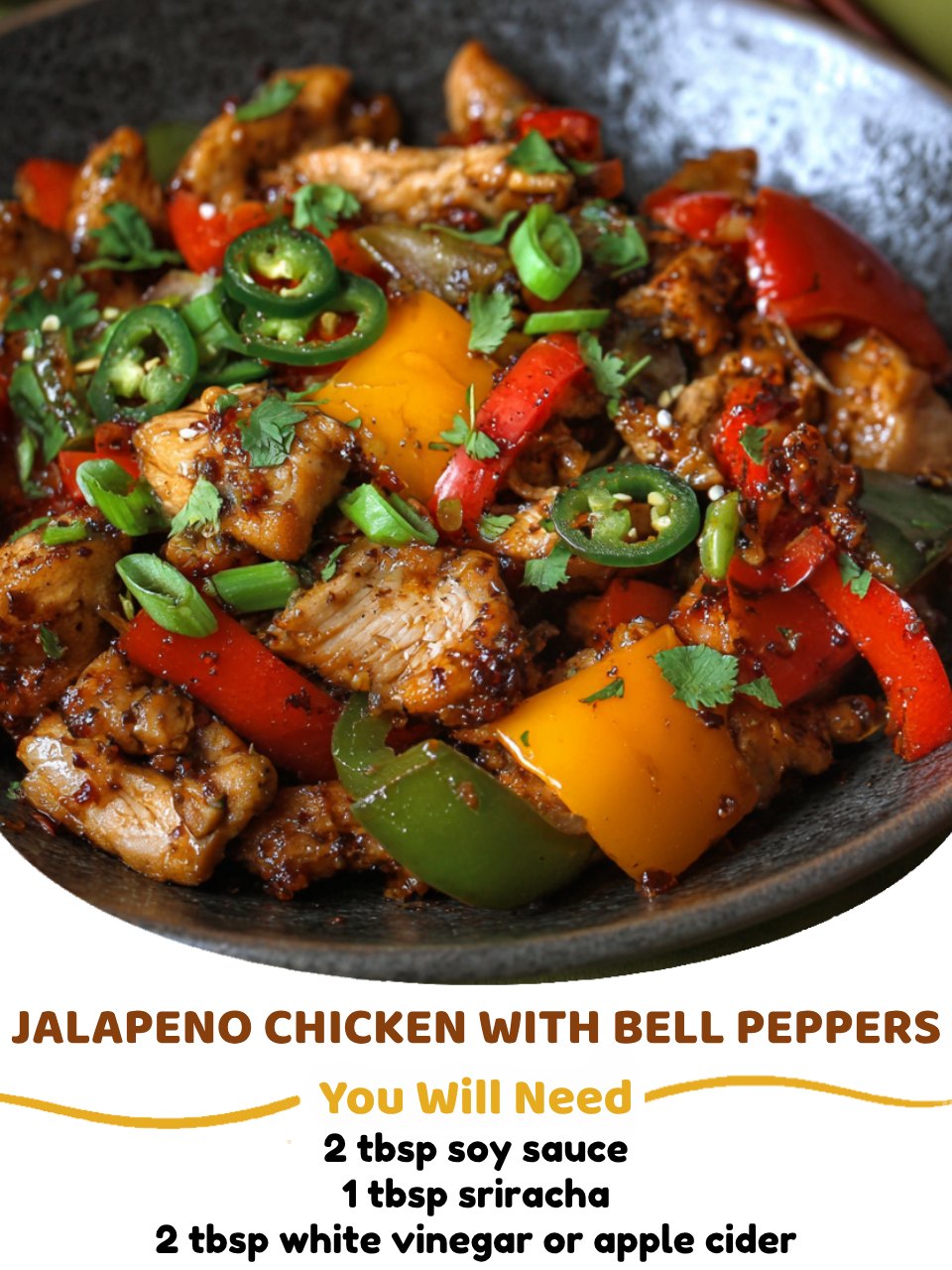 Jalapeno Chicken with Bell Peppers