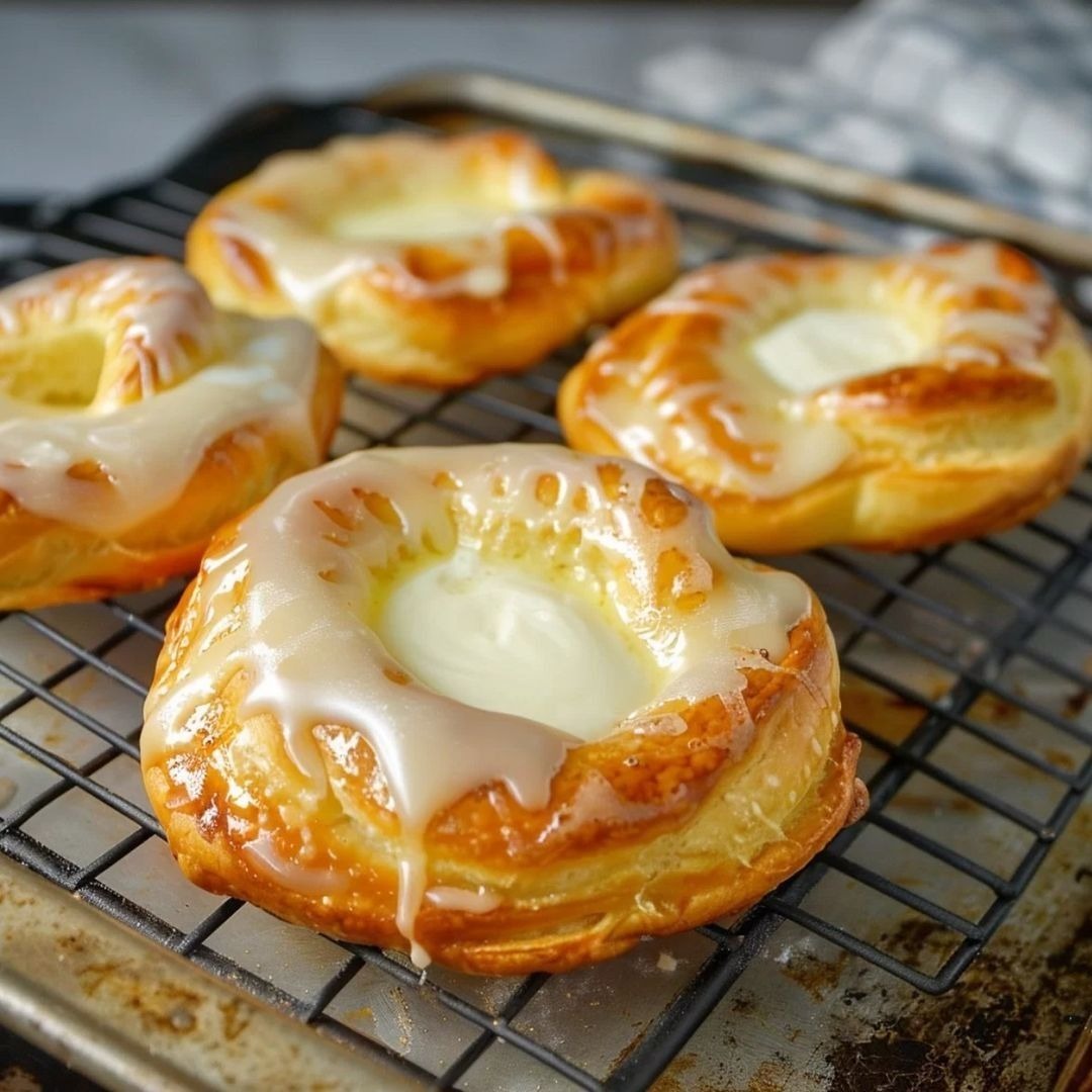 Delicious Crescent Cheese Danishes