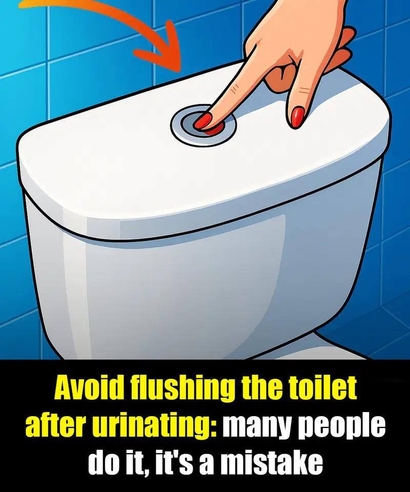 You don’t always have to flush the toilet: the habit we think is right, but isn’t