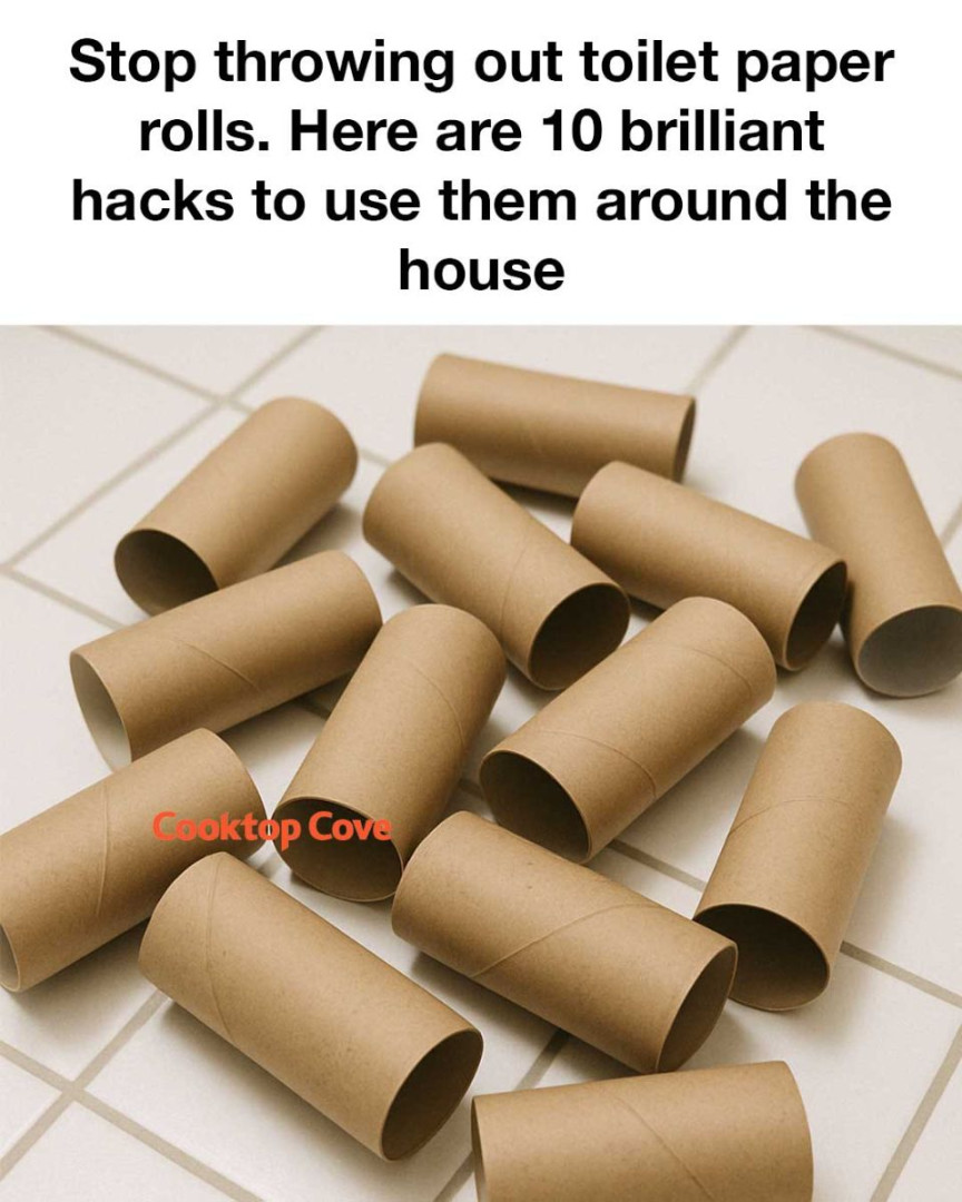 Stop throwing out toilet paper rolls. Here are 10 brilliant hacks to use them around the house