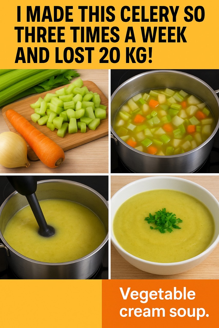 Creamy Celery Vegetable Soup – A Delicious Step Toward Weight Loss