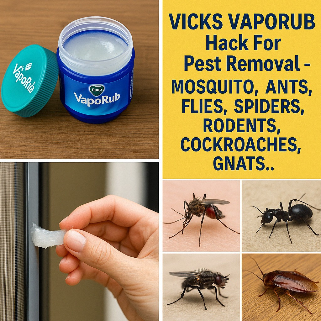 Vicks VapoRub: The Surprising Pest Repellent Hack!