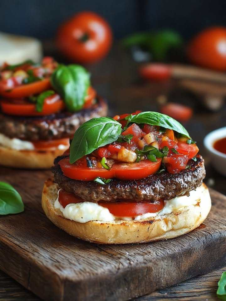 Bruschetta Burger!