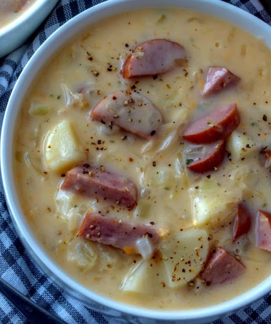 Kielbasa potato soup
