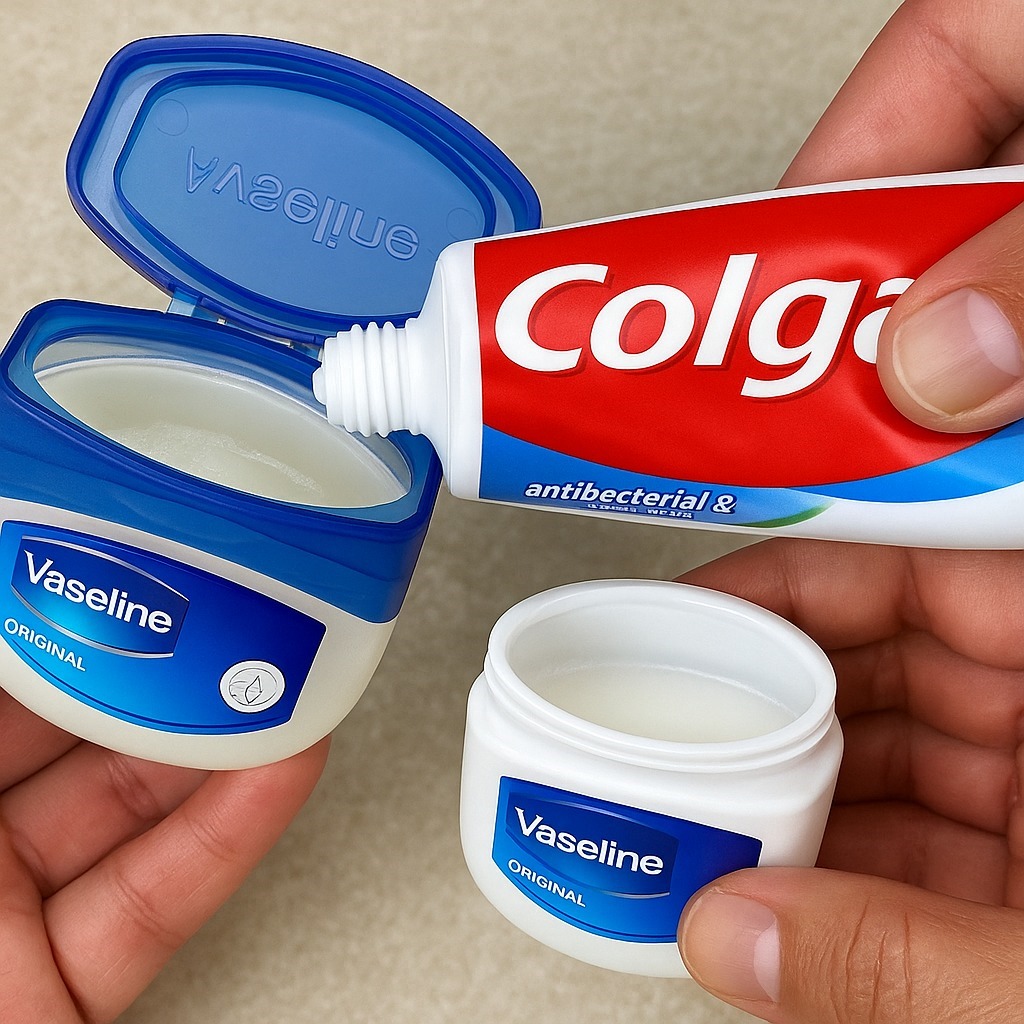 Surprising Uses of Vaseline and Toothpaste Together