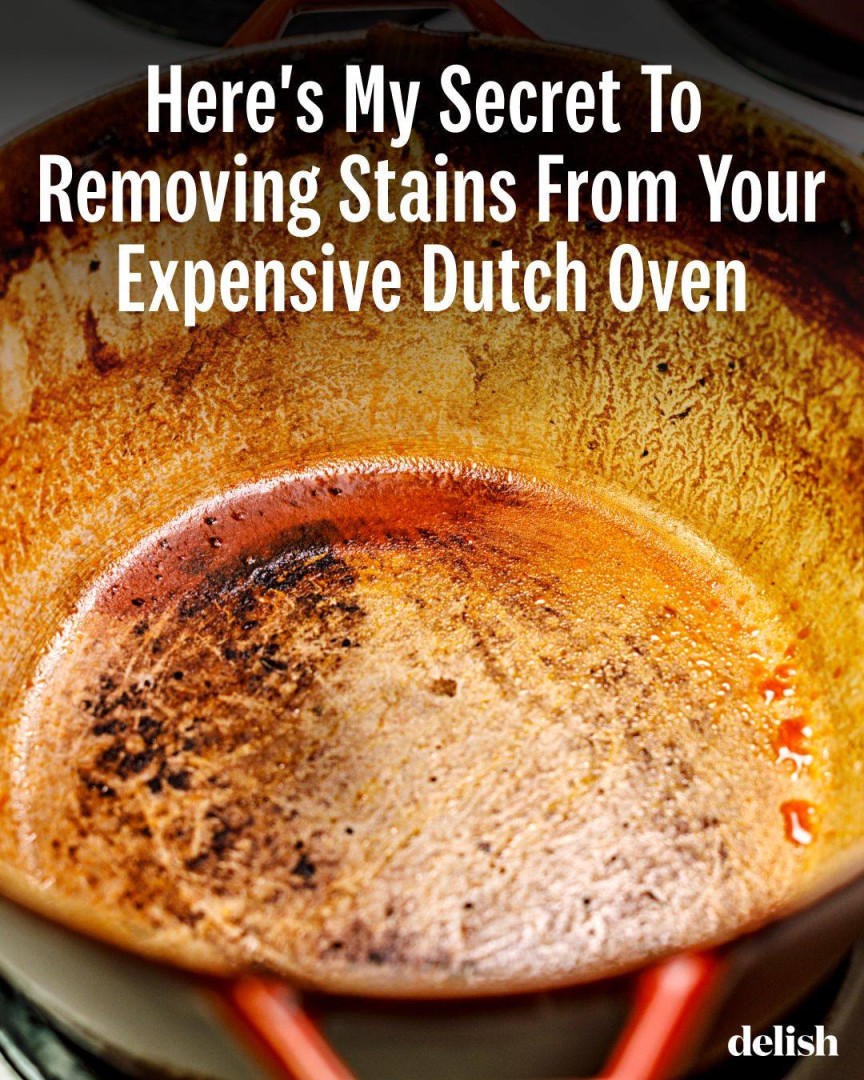 How To Remove Stains From Your Expensive Dutch Oven Without Ruining It