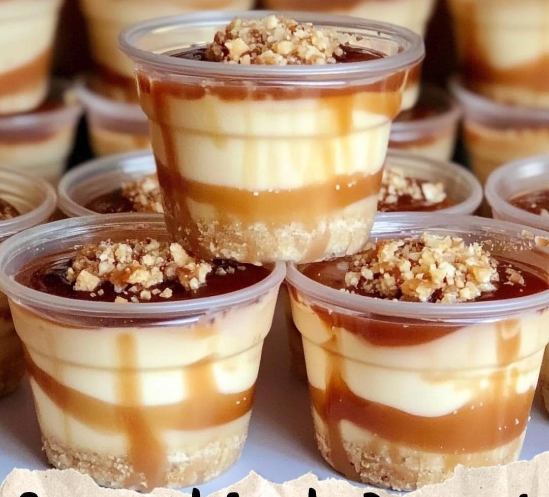 Caramel Apple Dessert Cups