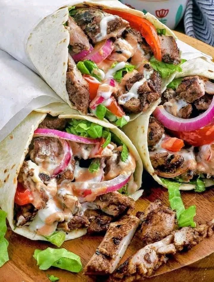 CHICKEN SHAWARMA RECIPE