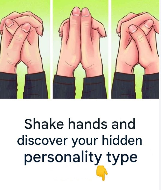 Shake Hands and Discover Your Personality Type