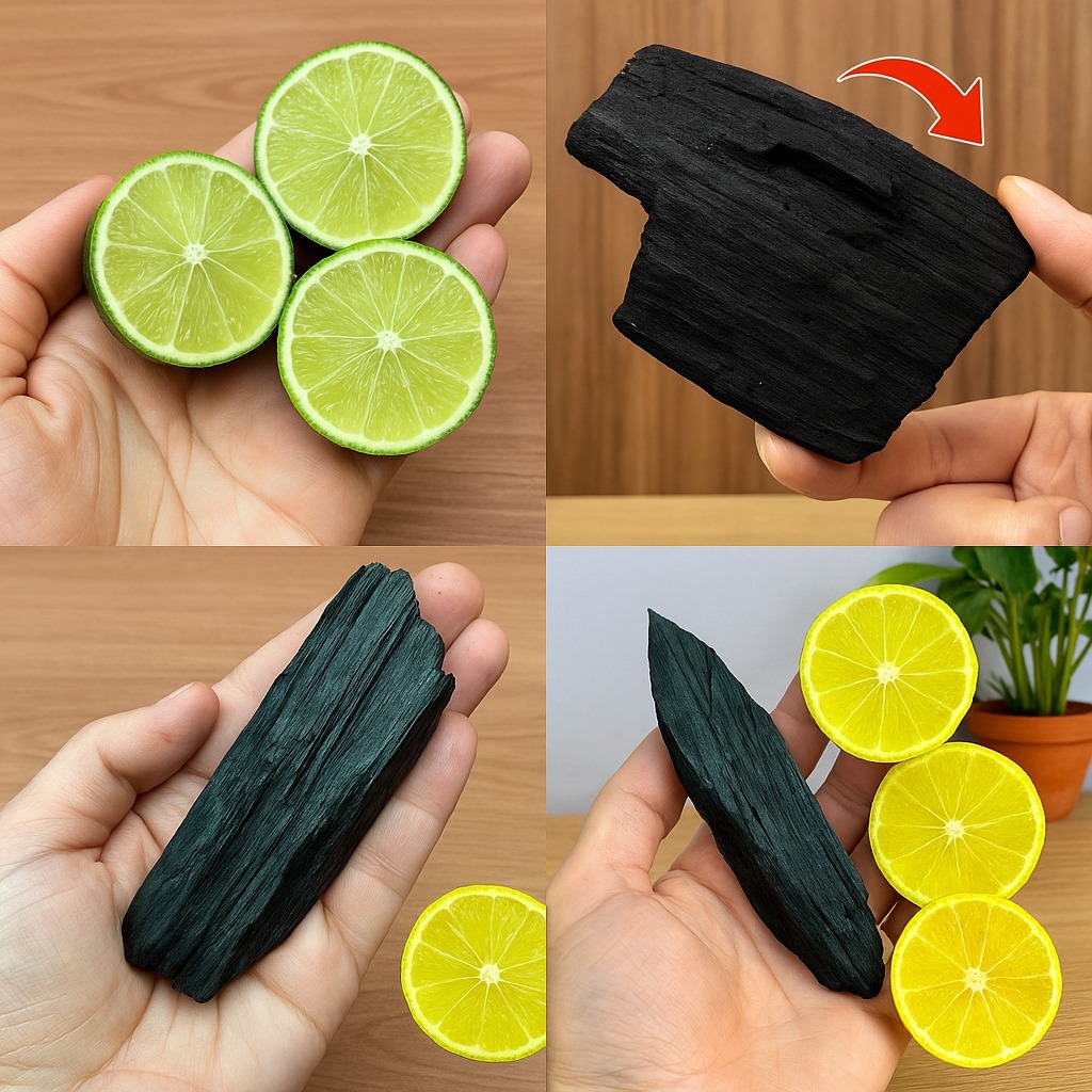 Just Mix LEMON with CHARCOAL and You Won’t Have to Spend Money at the Market Anymore