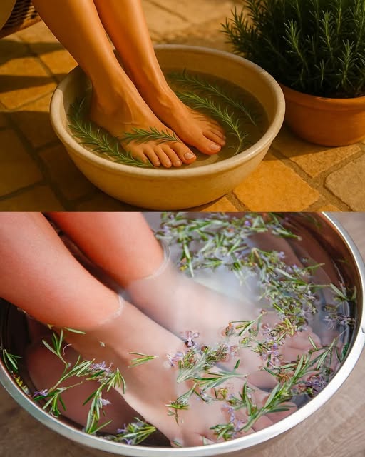 What Happens If You Soak Your Feet in Rosemary Water?