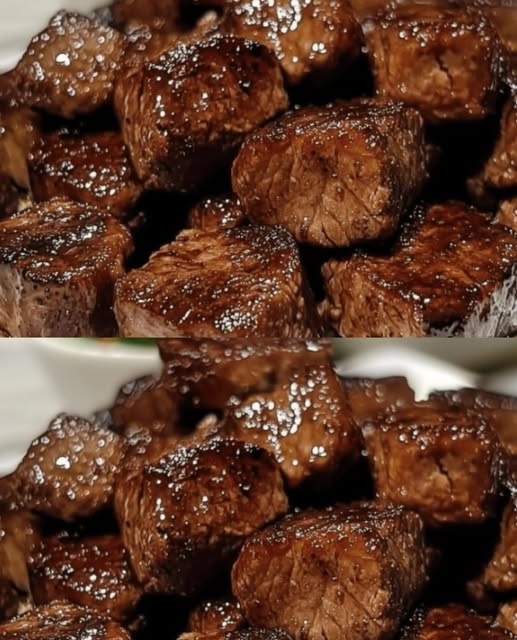 Juicy Steak Bites with Garlic Butter – 15-Minute Gourmet Appetizer!